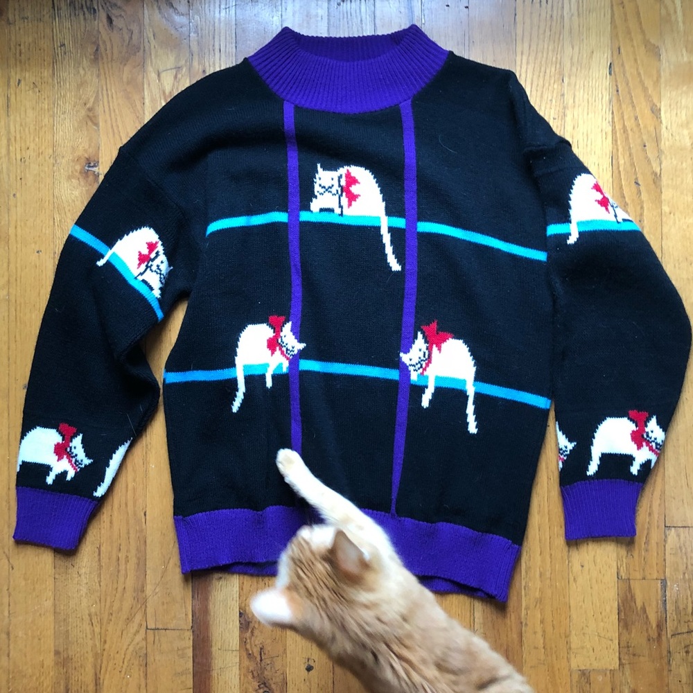 Ugly Cat Sweater!!!